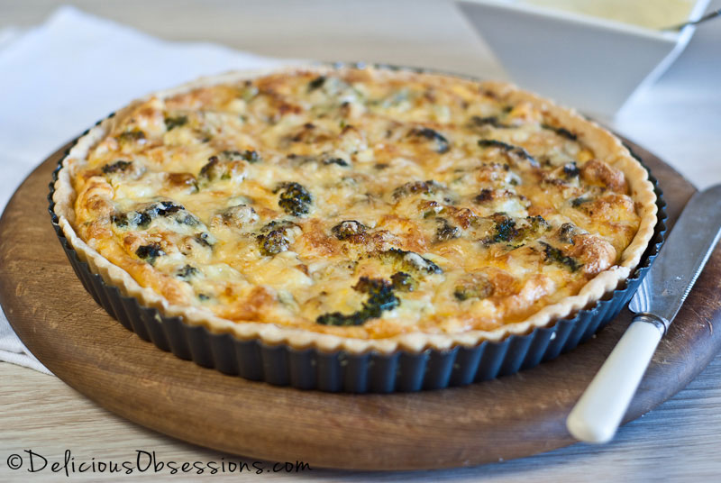 Broccoli Cheese Quiche Recipe (Gluten and Grain Free)