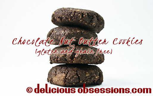 Chocolate Peanut Butter Cookies :: Gluten-Free & Grain-Free