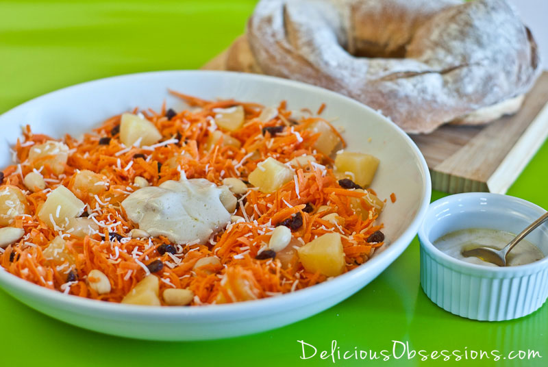 Simple Summer Carrot Salad (gluten-free, dairy-free option, Autoimmune option)