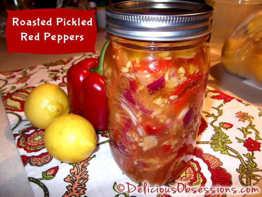 Pickled Roasted Red Pepper Recipe