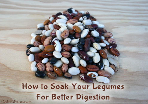 Soaking The Magical Fruit (aka beans and legumes) and Basic Bean Recipe