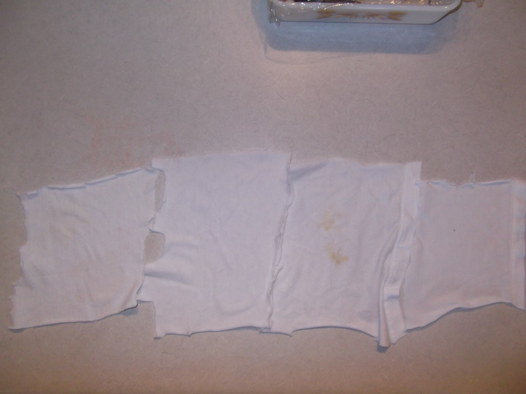 Chemical Free Detergent stain test