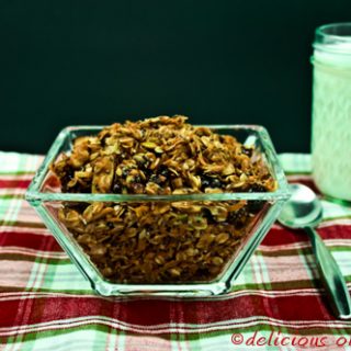 Fruit and Nut Granola Recipe With Chia Seeds and Shredded Coconut