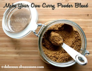 Homemade curry powder blend recipe