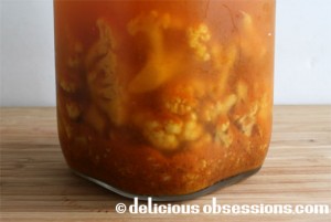 lactofermented indian spiced cauliflower