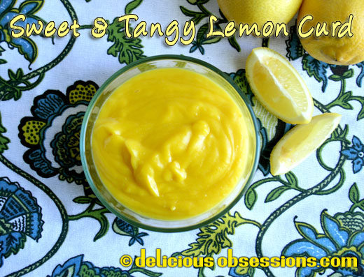Sweet and Tangy Lemon Curd Recipe
