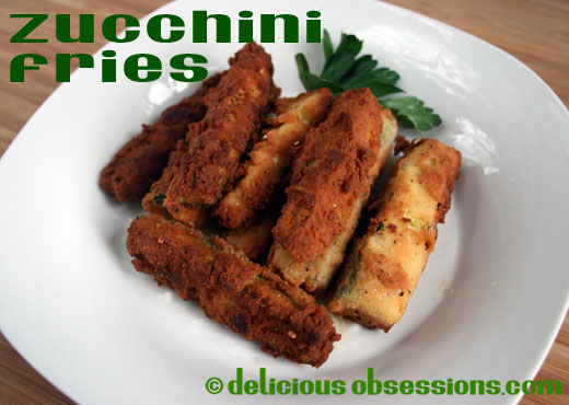 Delicious Obsessions: Zucchini Fries - Gluten Free, Grain Free, Made with Coconut Flour