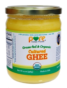 Pure Indian Foods Grass-Fed Cultured Ghee