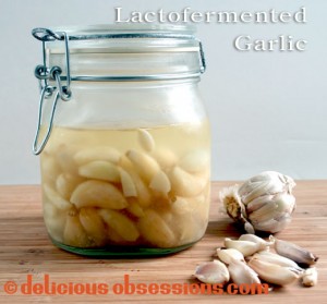 How to make lactofermented garlic recipe