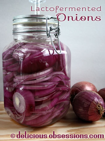 52 Weeks of Bad A** Bacteria – Week 34 – Lactofermented Red Onion Recipe