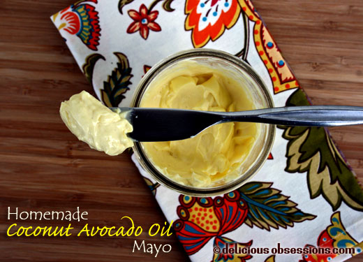 Homemade Mayonnaise Recipe with Coconut and Avocado Oil