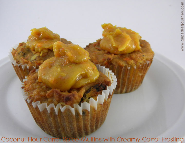 Carrot Spice Muffins Recipe - Baking with Coconut Flour