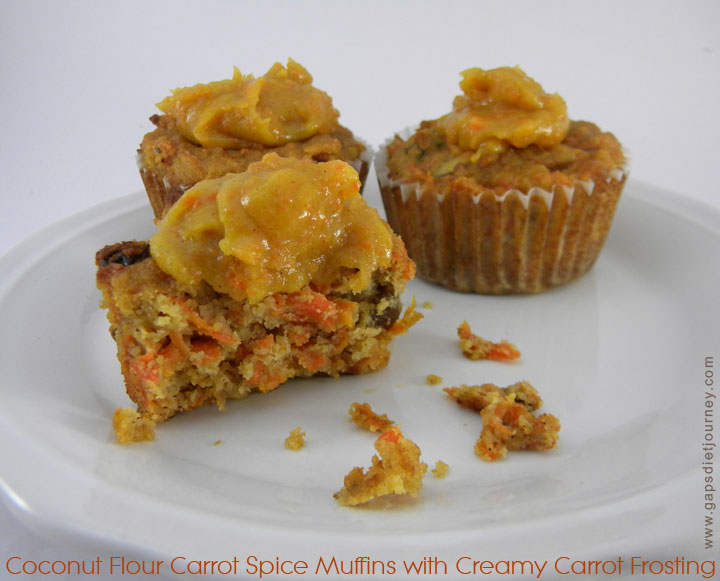Carrot Spice Muffins Recipe - Baking with Coconut Flour