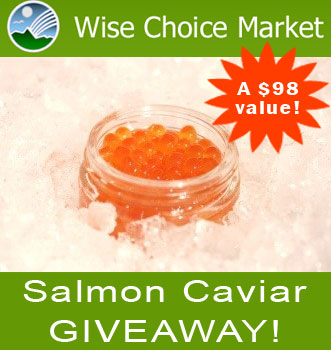 Wise Choice Market Salmon Caviar Giveaway $98 Value