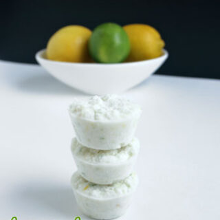 Lemon Lime Coconut Candy Recipe | deliciousobsessions.com