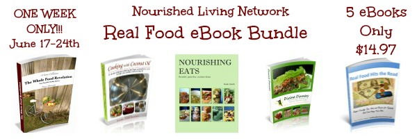 Real Food eBook Bundle Sale: Inspiration For Your Real Food Journey | deliciousobsessions.com
