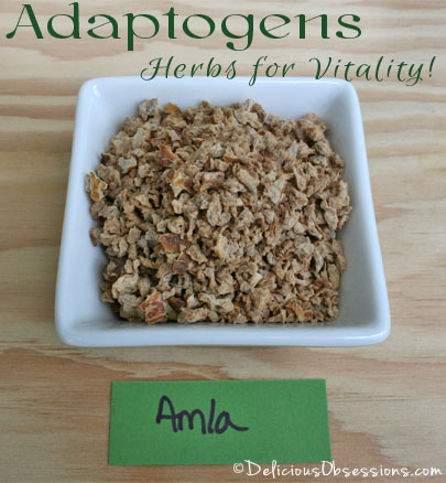 Adaptogens: Herbs for Vitality - Amla Fruit | deliciousobsessions.com