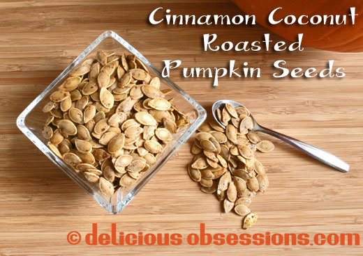 Cinnamon Coconut Roasted Pumpkin Seed Recipe