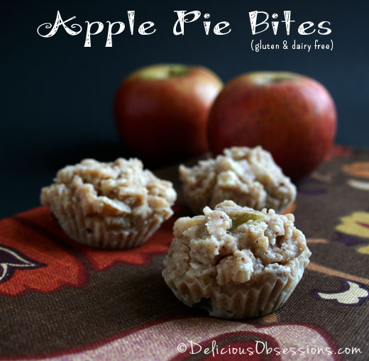 Apple Pie Bites (gluten, grain, dairy, and sugar free) | deliciousobsessions.com