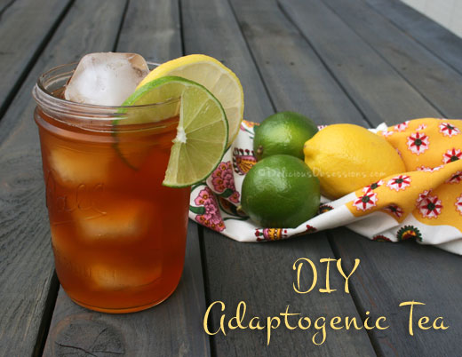 4 DIY Adaptogenic Herbal Tea Blends