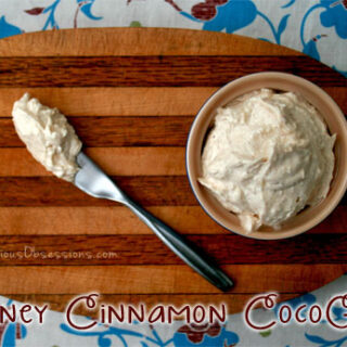 Whipped Honey Cinnamon CocoGhee Recipe | deliciousobessions.com