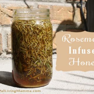 Rosemary Infused Honey Recipe // deliciousobsessions.com