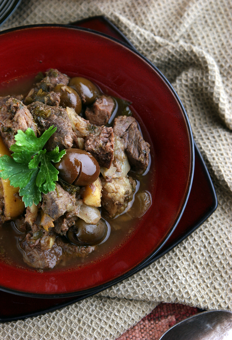 Slow Cooker Mutton Tagine with Lemon And Olives