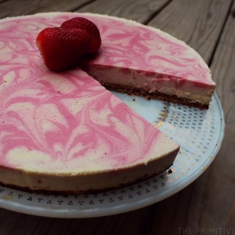 Strawberries & Cream Tart (Gluten and Dairy Free, Autoimmune Paleo) // deliciousobsessions.com #glutenfree #dairyfree #autoimmune