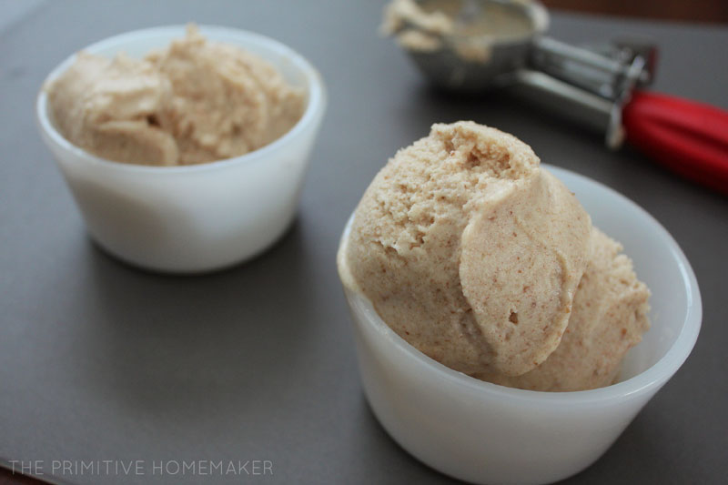 Coconut Tulsi (Holy Basil) Ice Cream :: dairy free, autoimmune paleo