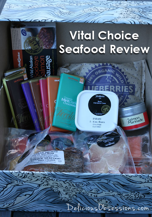 Vital Choice Wild Seafood Review // deliciousobsessions.com