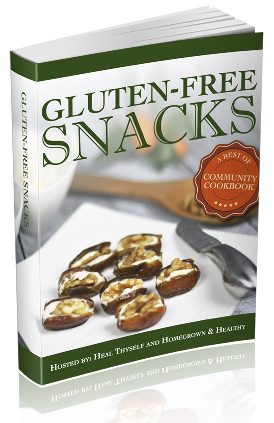 Gluten-Free Snacks: A Best of Community Cookbook from 34 Real Food Bloggers ($3.97 for 14 Days ONLY!) // deliciousobsessions.com