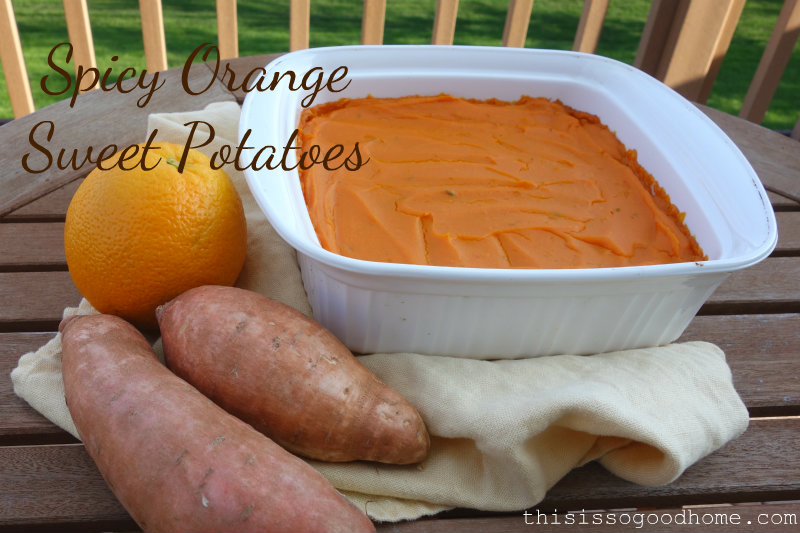 Spicy Orange Sweet Potatoes :: Gluten-Free and Dairy-Free Option