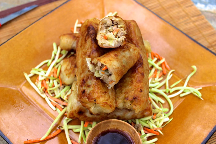 Paleo Egg Rolls (Gluten, Grain, Dairy, Egg, and Nut-Free, Autoimmune Paleo Option)