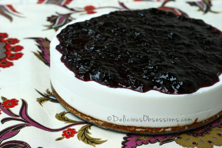 Vanilla Bean Faux Cheesecake (gluten, grain, dairy, egg, and nut free) // deliciousobsessions.com