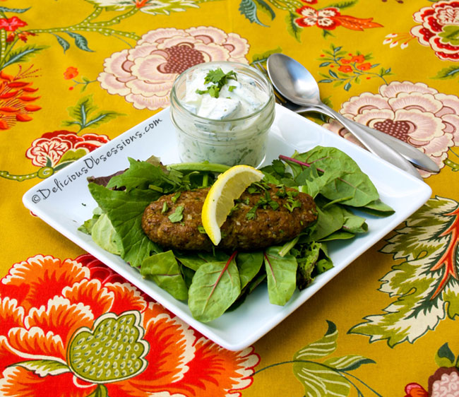 Chelo Kebabs & Cucumber Yogurt Salad :: Gluten-Free, Grain-Free, Dairy-Free Option