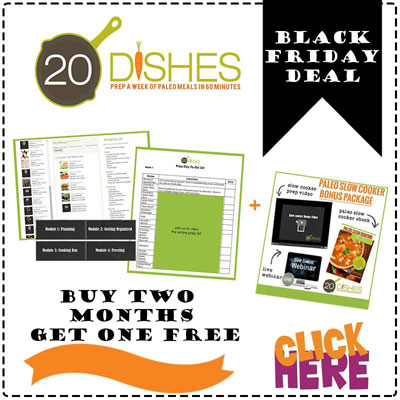 20 Dishes - Buy 2 Get 1 FREE + Bonus Package // deliciousobsessions.com