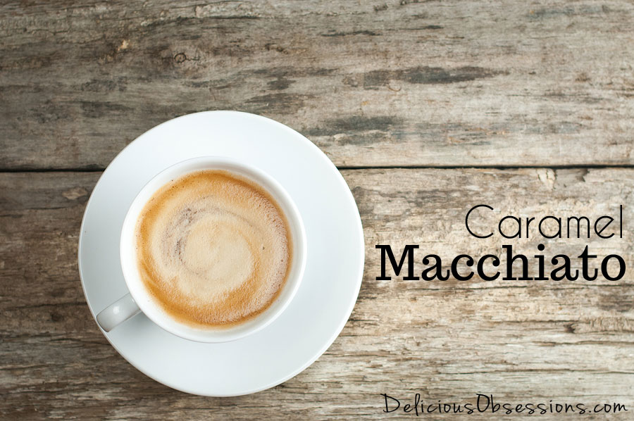 Caramel Macchiato Made with Herbal Coffee // deliciousobsessions.com