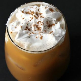 Creamy Pumpkin Spice Latte :: #DairyFree, #Paleo / Primal // deliciousobsessions.com #pumpkinspice #pumpkin #fall #starbucks