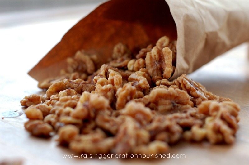 Honey Spiced Walnuts :: Gluten-Free, Grain-Free, Dairy-Free