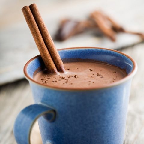 Coconut Milk Hot Chocolate :: Gluten-Free, Grain-Free, Dairy-Free, Refined Sugar-Free // deliciousobsessions.com
