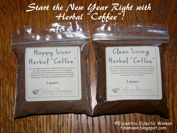 Herbal "Coffee" from Delicious Obsessions for the New Year! Review and Free eBook // deliciousobsessions.com