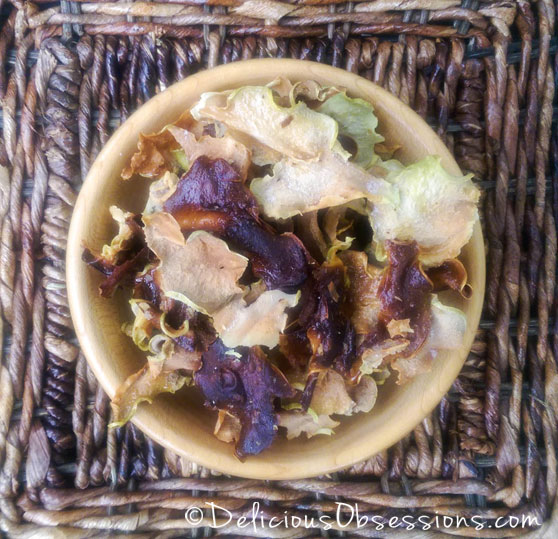 Kohlrabi Chips from The Frugal Paleo Cookbook :: Gluten Free, Grain Free, Dairy Free, Paleo / Primal // deliciousobsessions.com