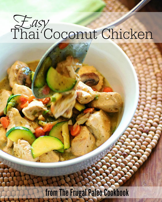 Thai Coconut Chicken Gluten Free Grain Free Dairy Free Delicious Obsessions Real Food Gluten Free Paleo Recipes Natural Living Info