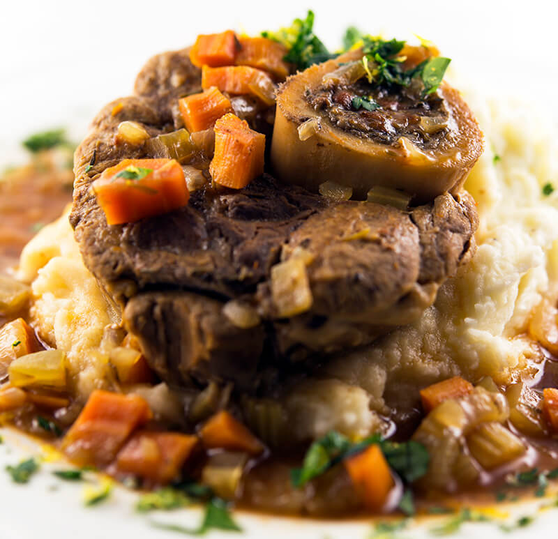 Slow Cooker Beef Shanks with Garlic and Herbs :: Gluten-Free, Grain-Free, Dairy-Free Option