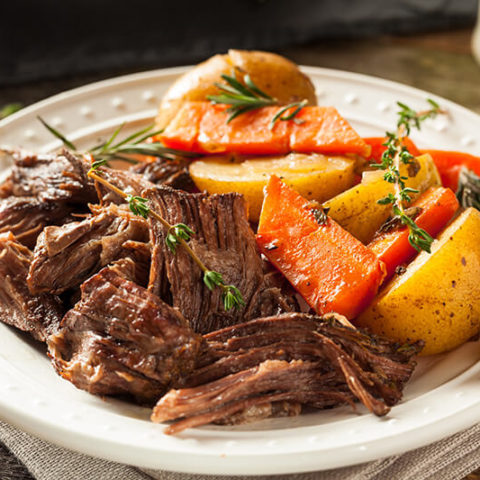 Slow Cooker Rosemary Roast :: Gluten-Free, Grain-Free, Dairy-Free // deliciousobsessions.com