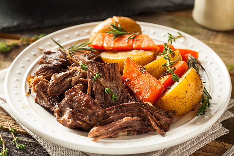 Slow Cooker Rosemary Roast :: Gluten-Free, Grain-Free, Dairy-Free