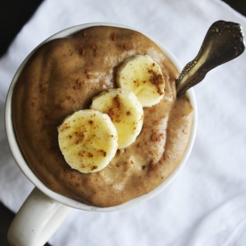 Banana Nut Butter Pudding :: Gluten-Free, Dairy-Free, Paleo / Primal // deliciousobsessions.com