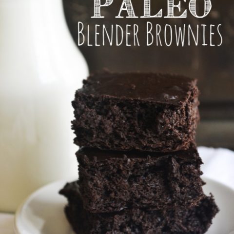 Death by Chocolate Blender Brownies :: Gluten-Free, Grain-Free, Dairy-Free, Paleo / Primal // deliciousobsessions.com