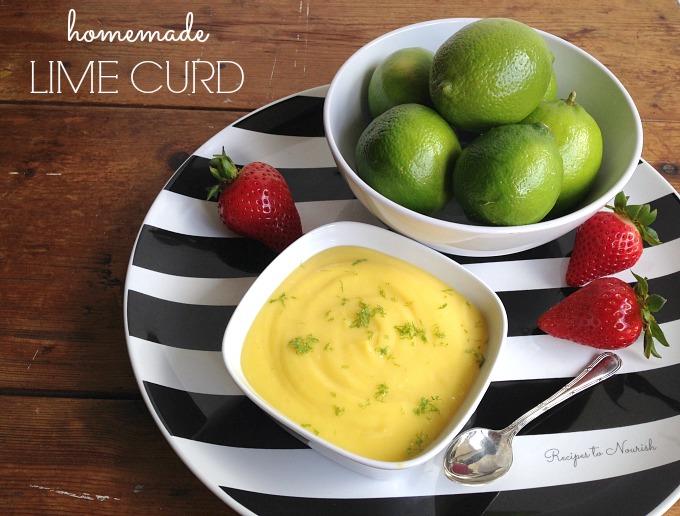 Homemade Lime Curd