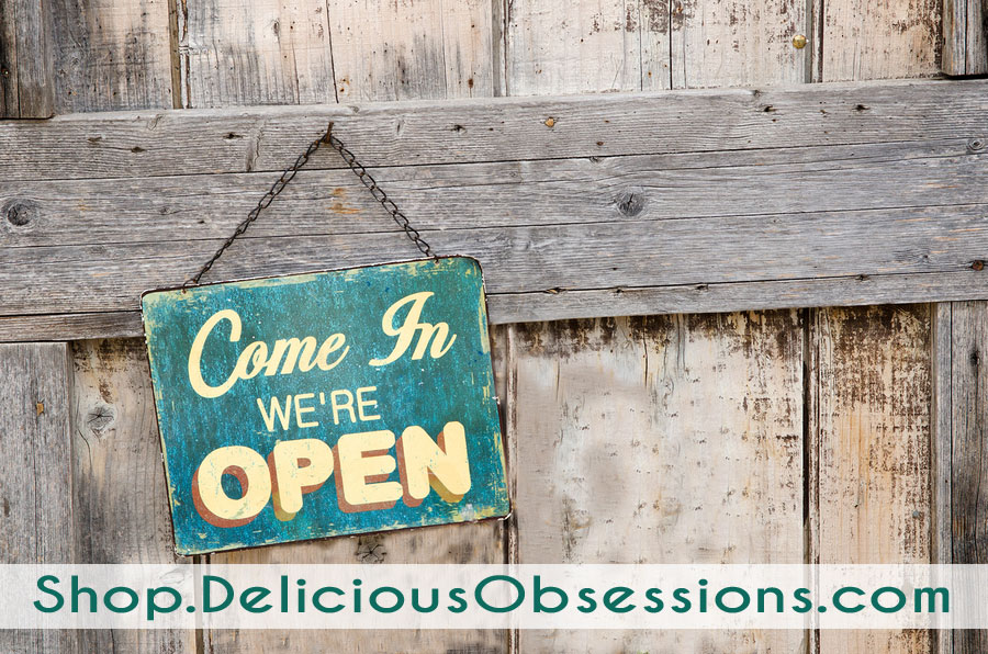 The Delicious Obsessions Shop (now open!)